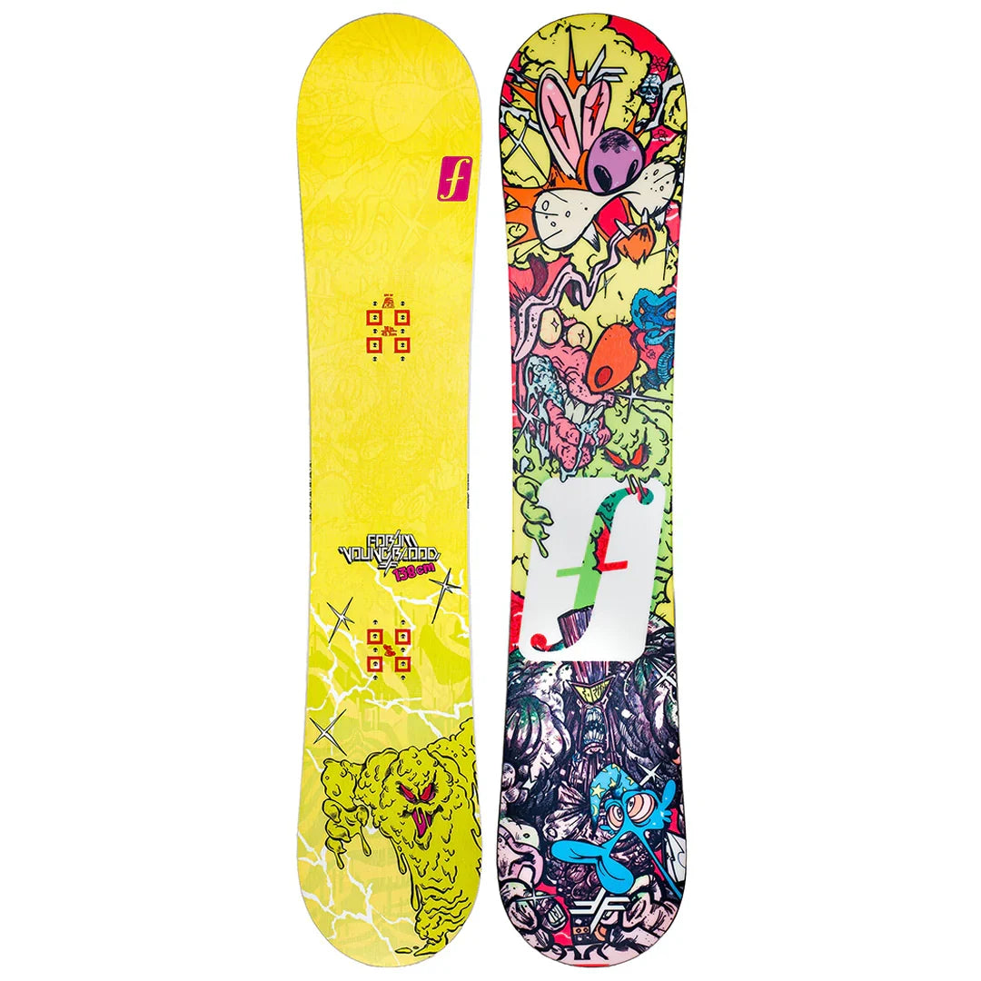 Forum 'Youngblood' Mini Snowboard - Yellow