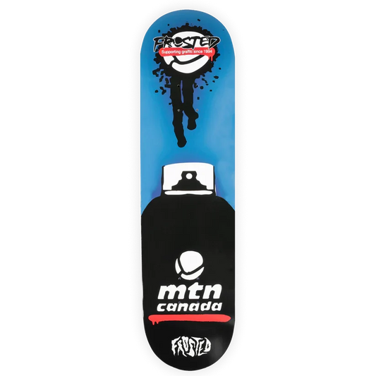 Frosted Skateboards x MTN 'F&M Throwy' Skate Deck - Blue