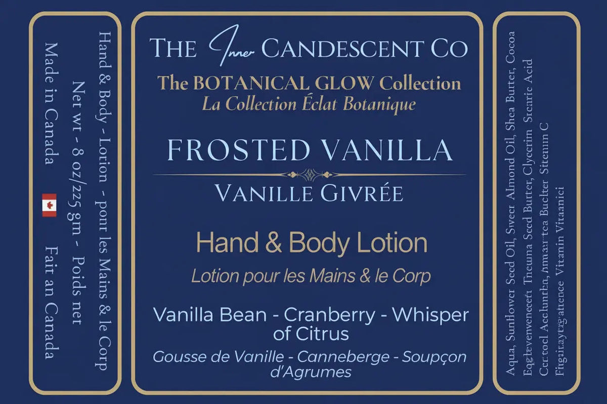 Lotion mains et corps Frosted Vanilla – Vanille chaude