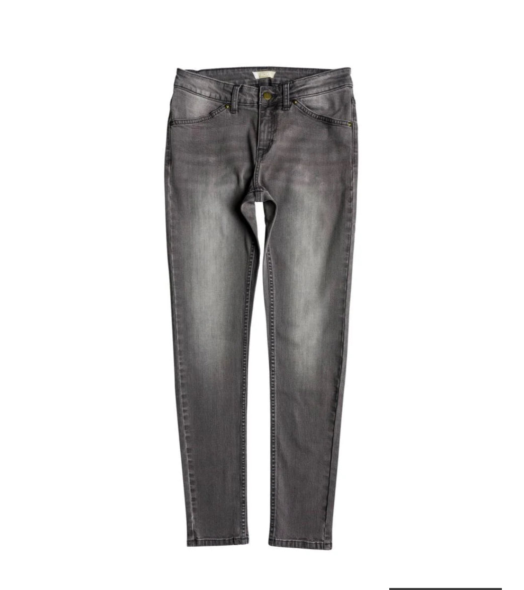 Roxy 'Seatripper' Skinny Fit Jeans - Grey Wash