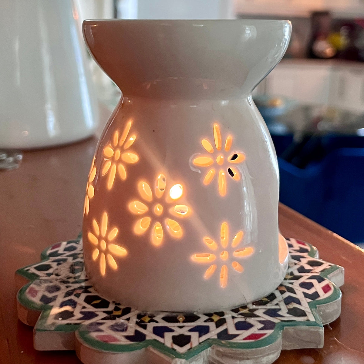 Diffuseur en céramique pour cubes de cire