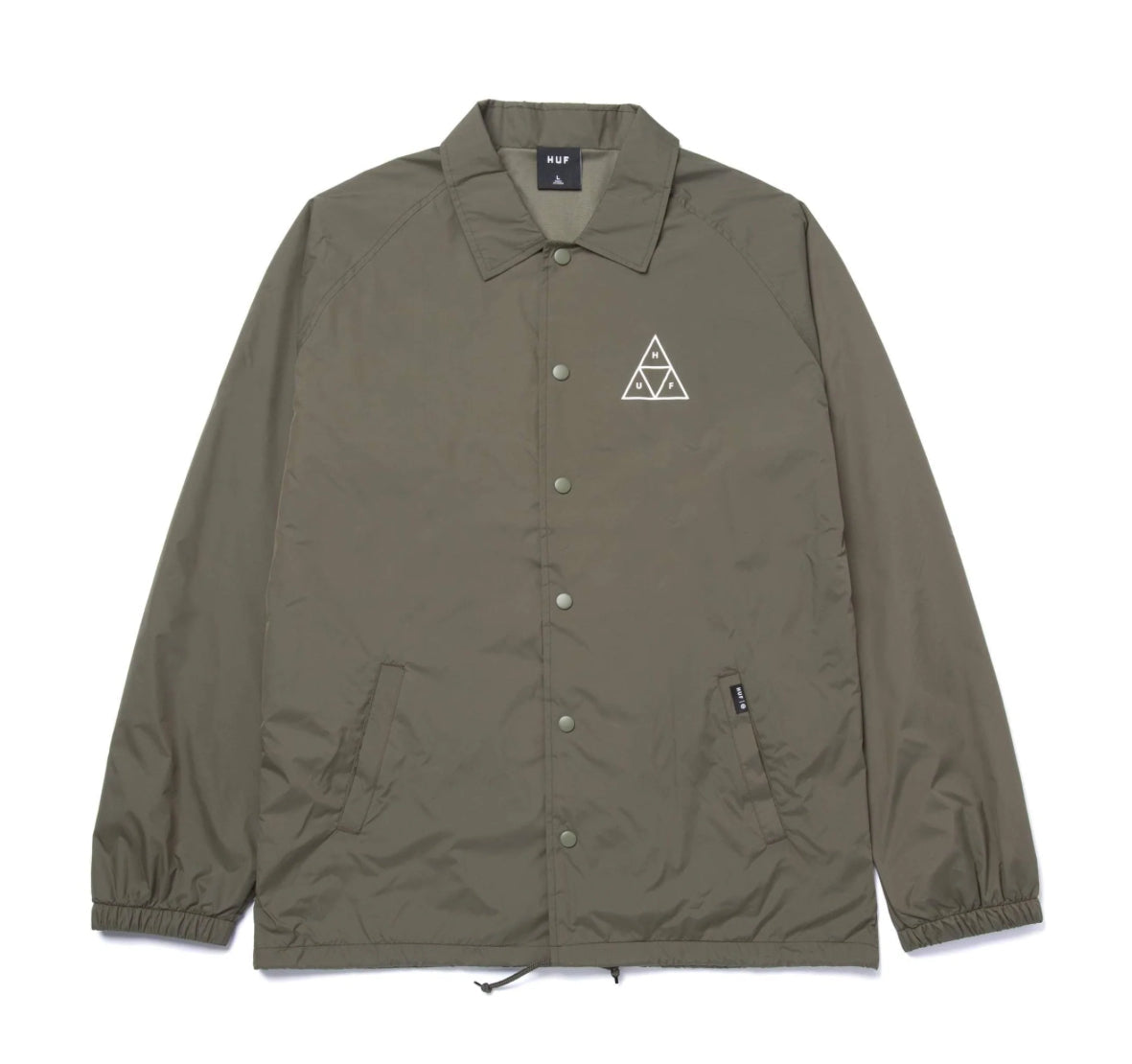 HUF 'Triple Triangle' Windbreaker - Olive