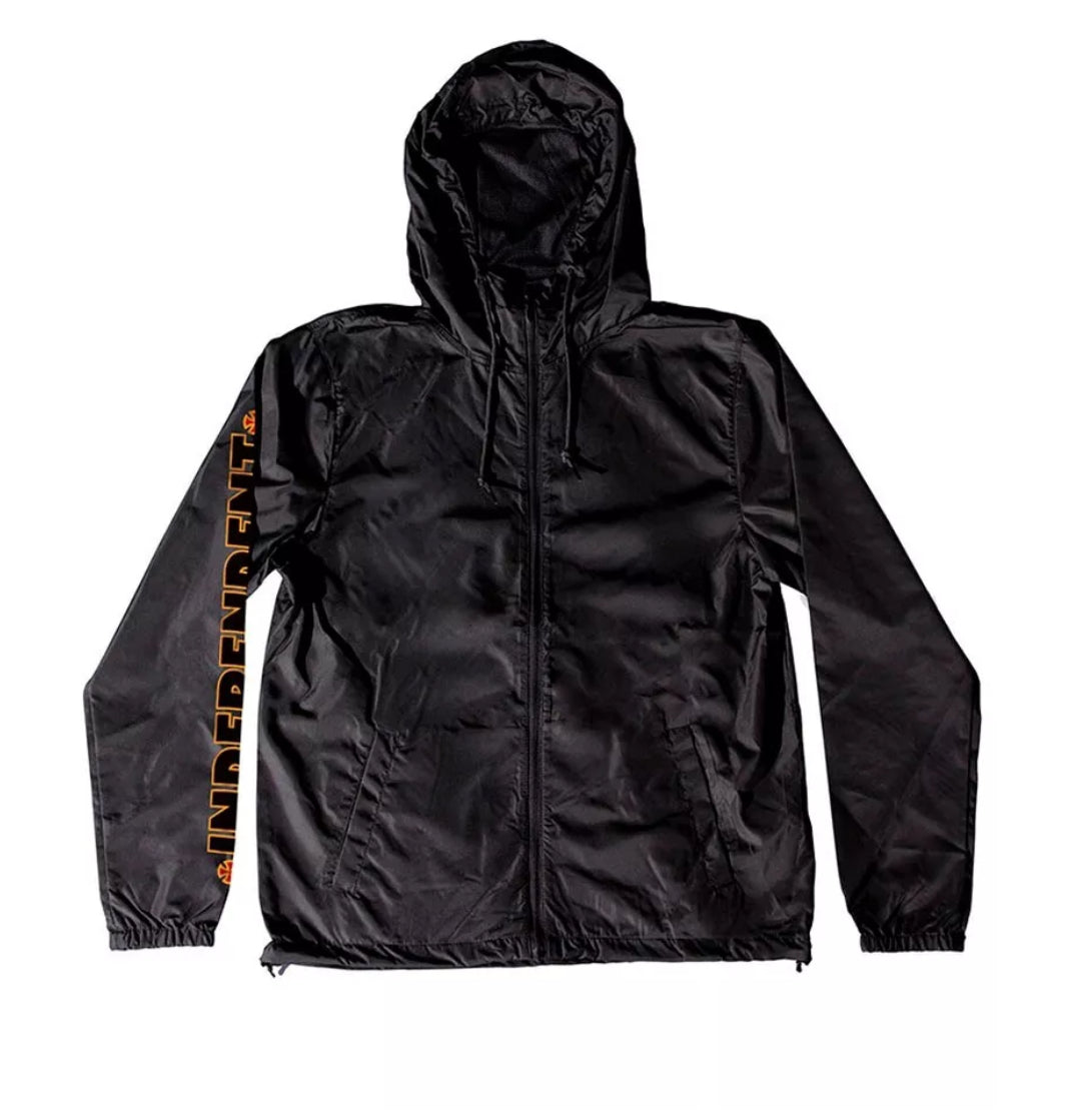 Independent 'BC Primary' Windbreaker - Black