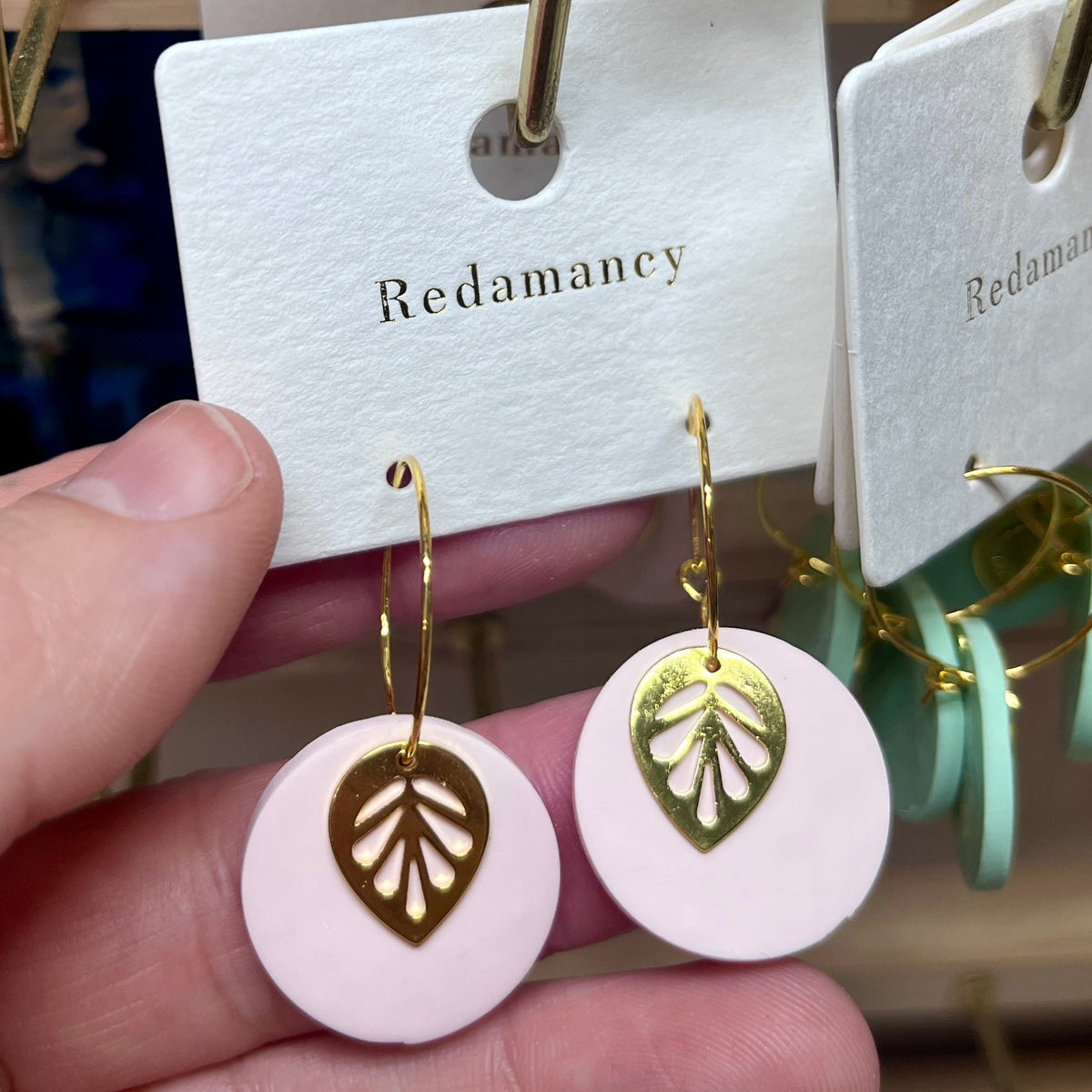 Boucles d'oreilles en argile polymère (plusieurs modèles)