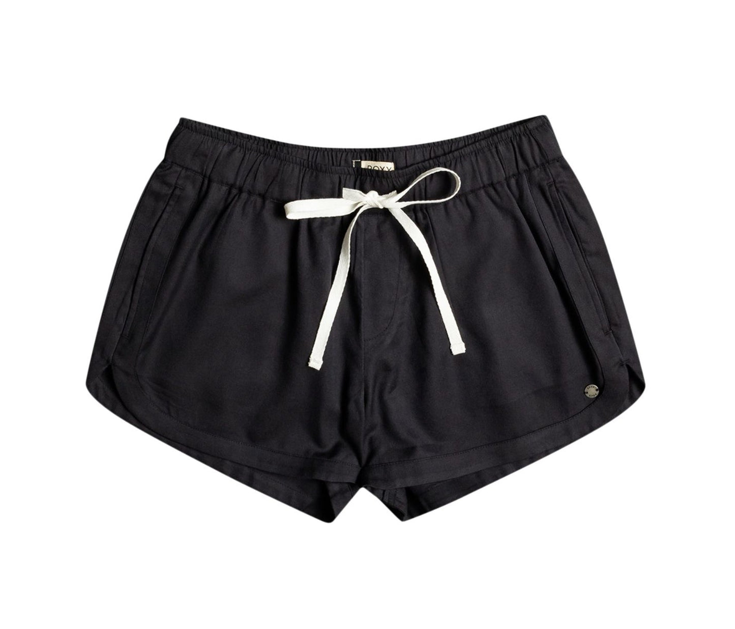 Roxy 'New Impossible Love' Elastic Waist Shorts - Black