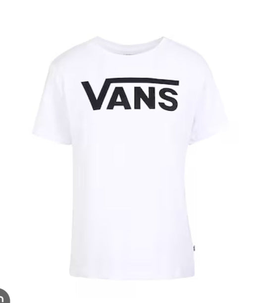 Vans 'Flying V' Tee - White/Black (Women's)