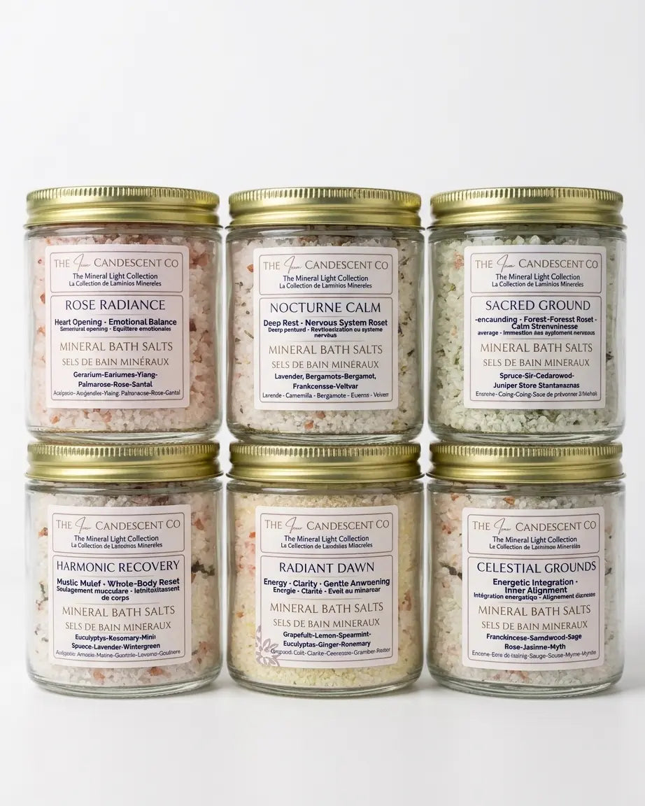 Coffret Mineral Light – Sels de bain minéraux de luxe