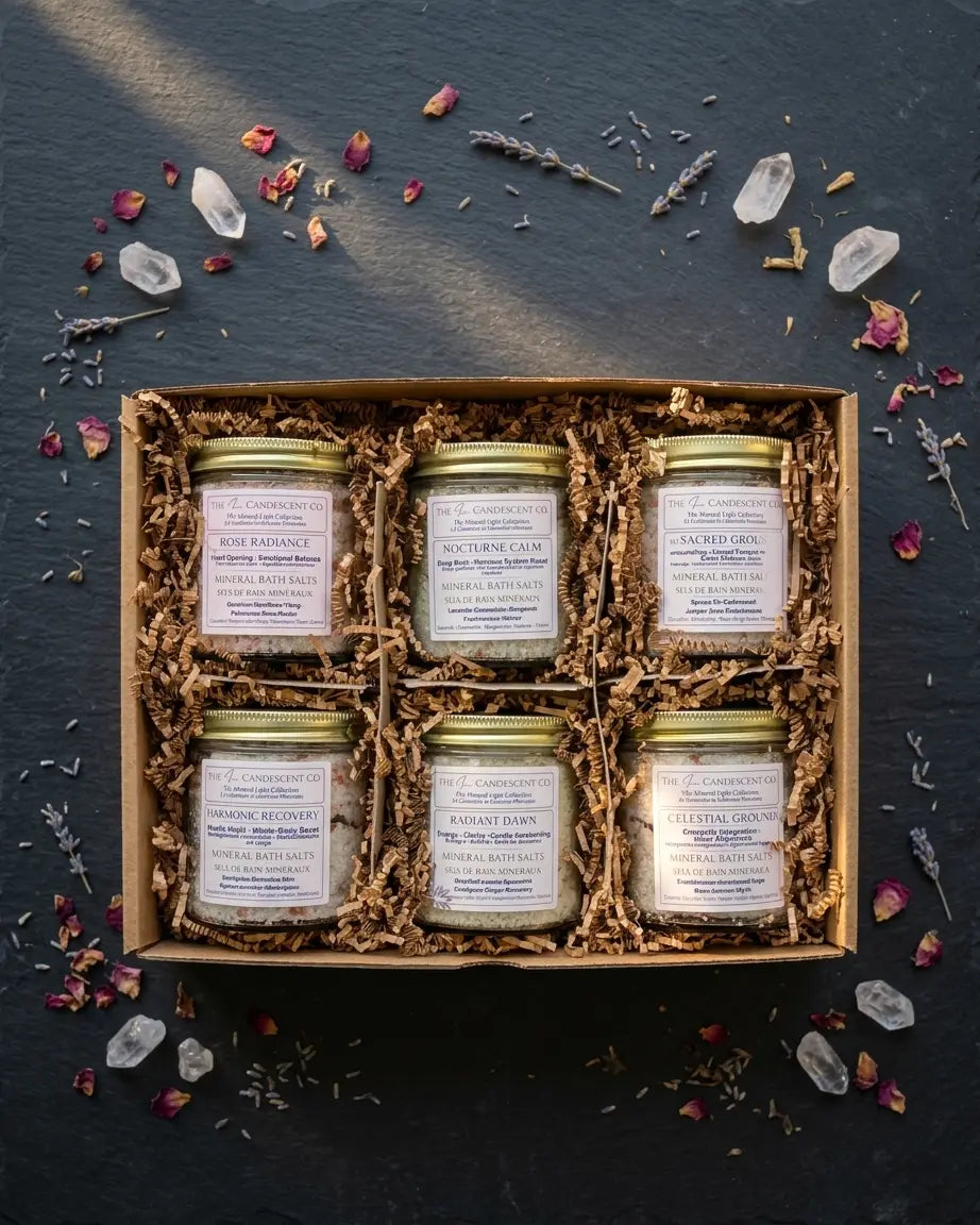 Coffret Mineral Light – Sels de bain minéraux de luxe