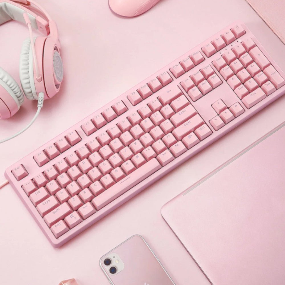 AUKEY G15 Mechanical Gaming Keyboard RGB Pink - Kastor