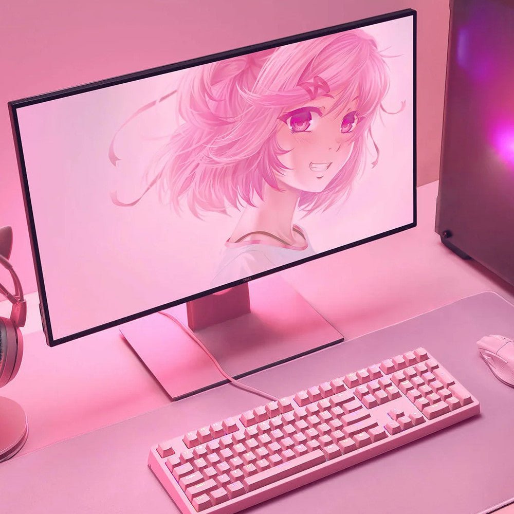 AUKEY G15 Mechanical Gaming Keyboard RGB Pink - Kastor
