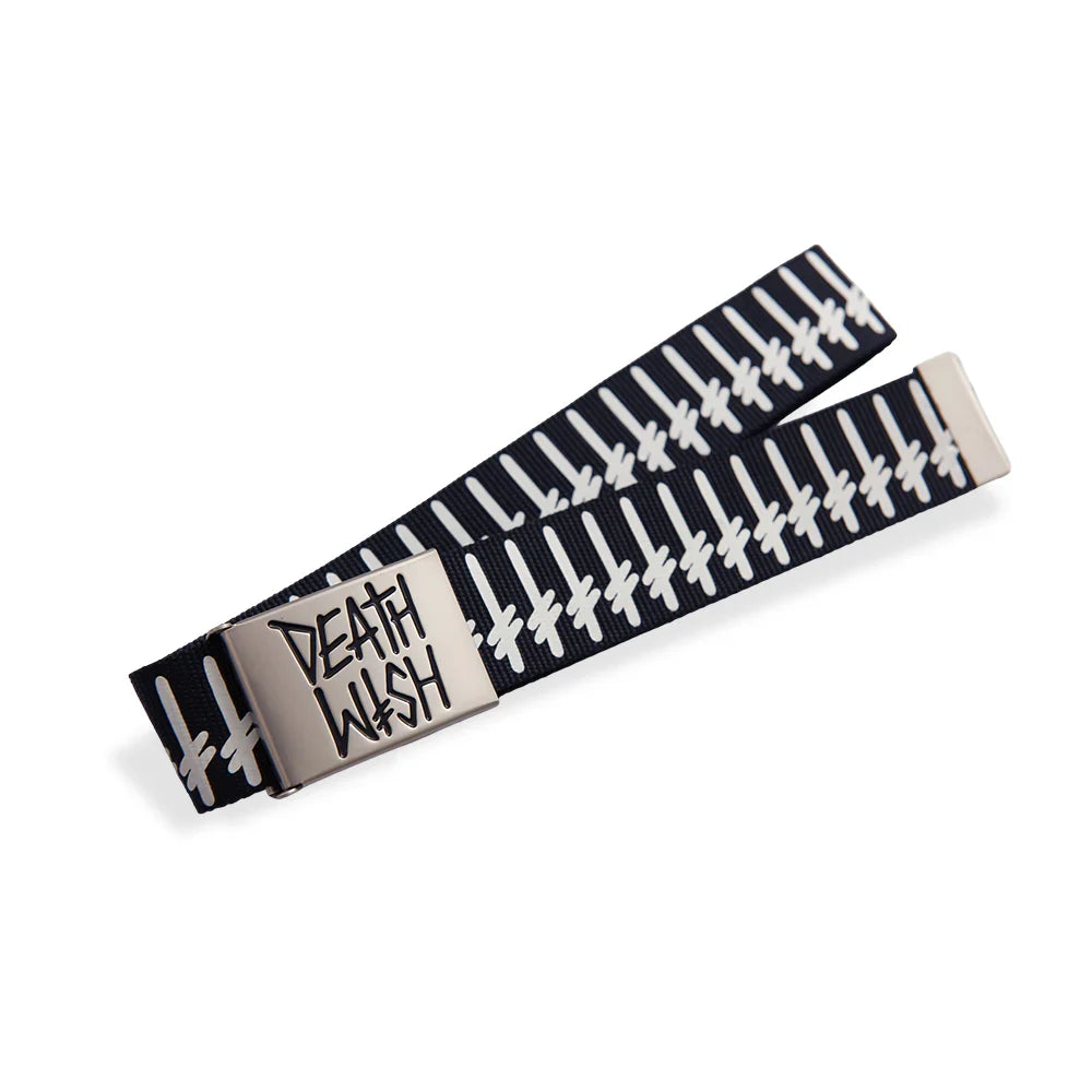 Deathwish 'Gang Logo' Bullet Belt - Black