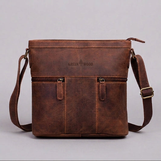 Greenwood Leather Crossbody Bag
