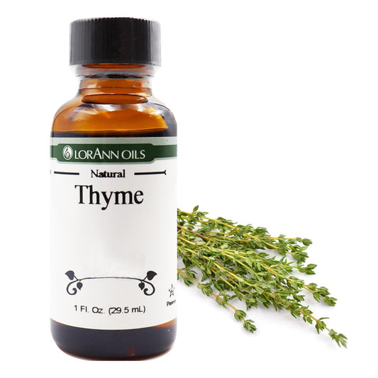 Arôme d'huile de thym - Huiles essentielles de qualité alimentaire - Aromathérapie - 1 oz, 16 oz - Expédition gratuite au Canada pour les commandes de plus de 199 CAD
