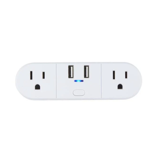 Globe Smart Wi-Fi Plug with 2 Outlets 2 USB (50155)