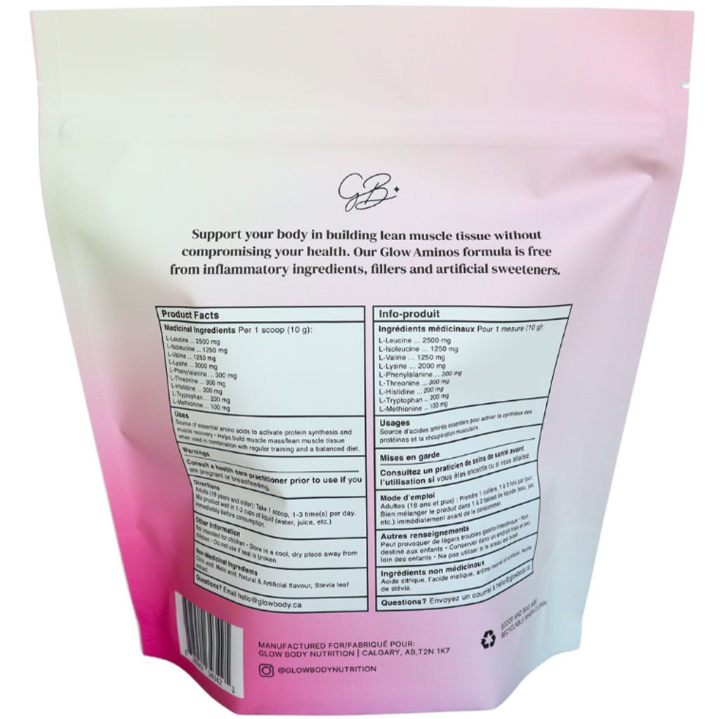 Glow Body Nutrition GLOW EAAs/AMINOS 45 Servings