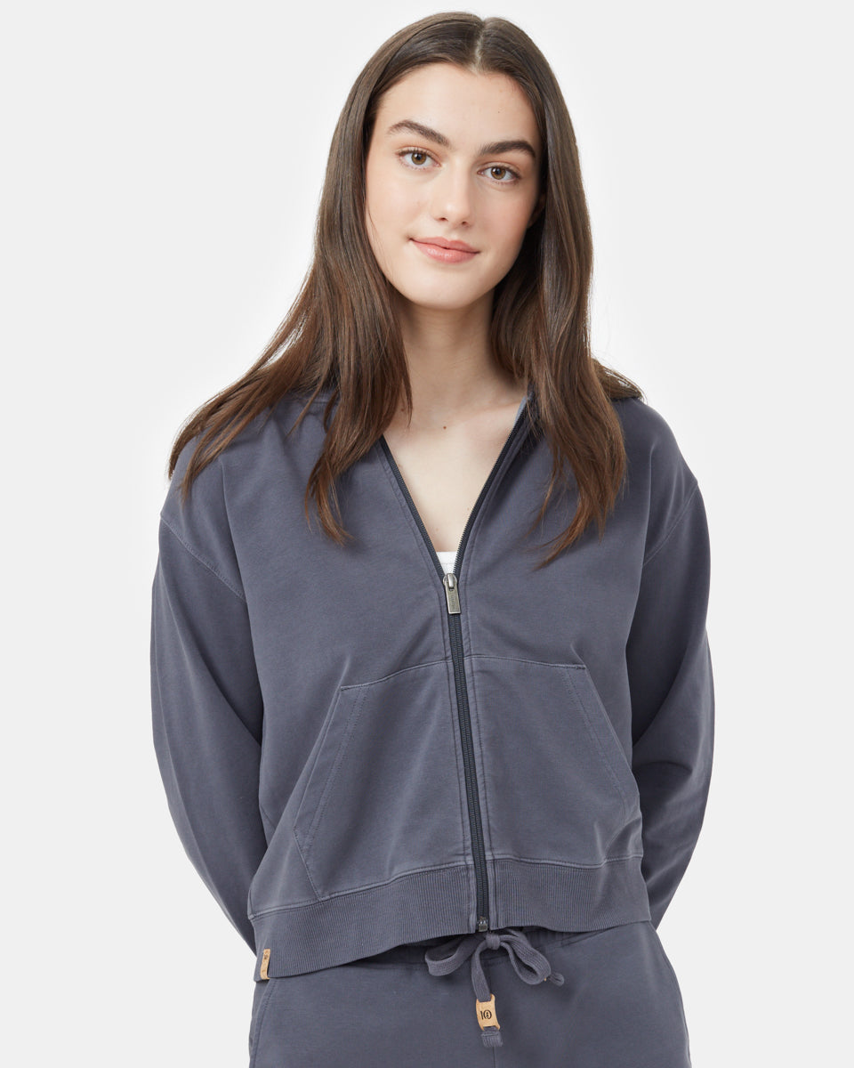 French Terry Zip Hoodie
