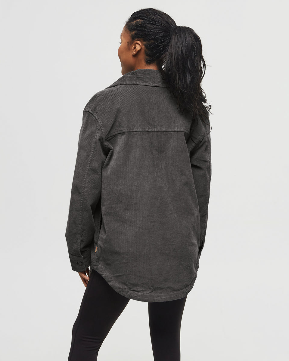 EcoStretch Corduroy Overshirt