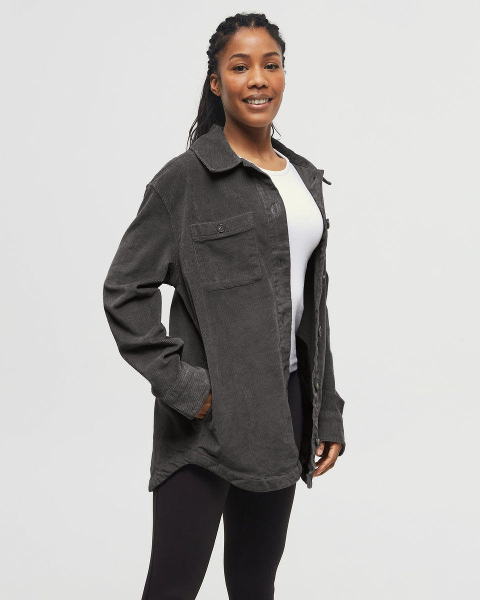 EcoStretch Corduroy Overshirt