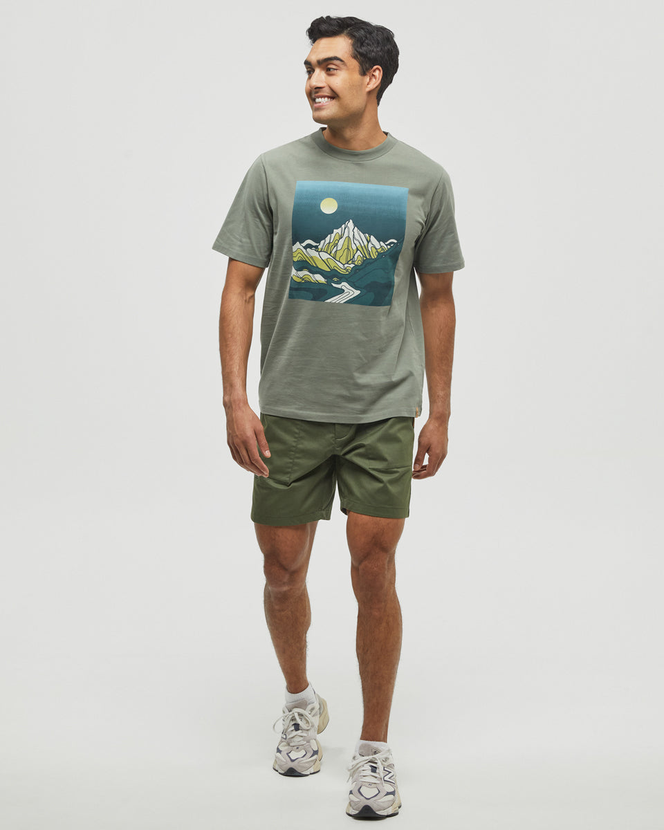 Emerald Edge Relaxed T-Shirt