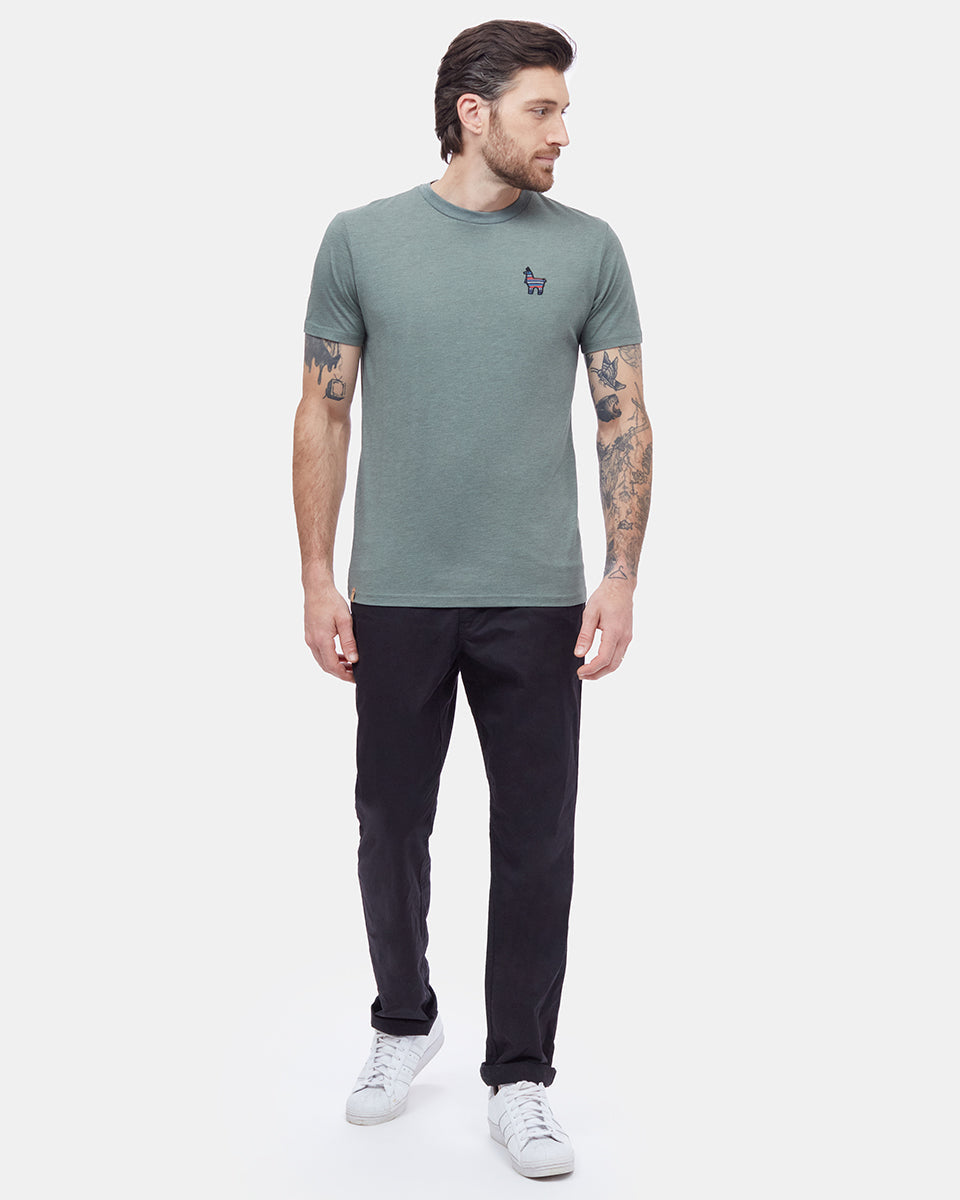 Peru Embroidered Llama T-Shirt