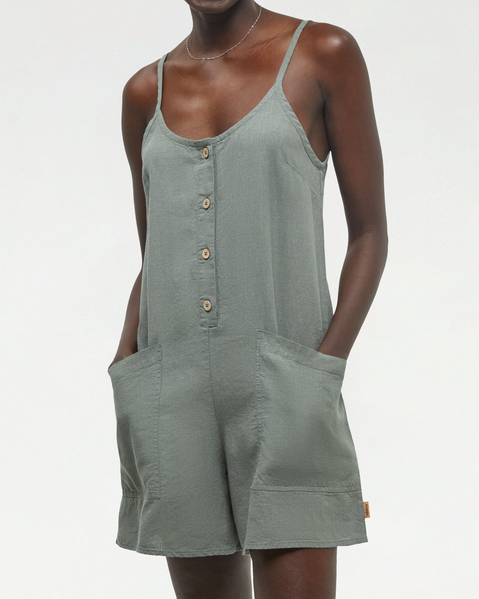 Hemp Laurel Romper