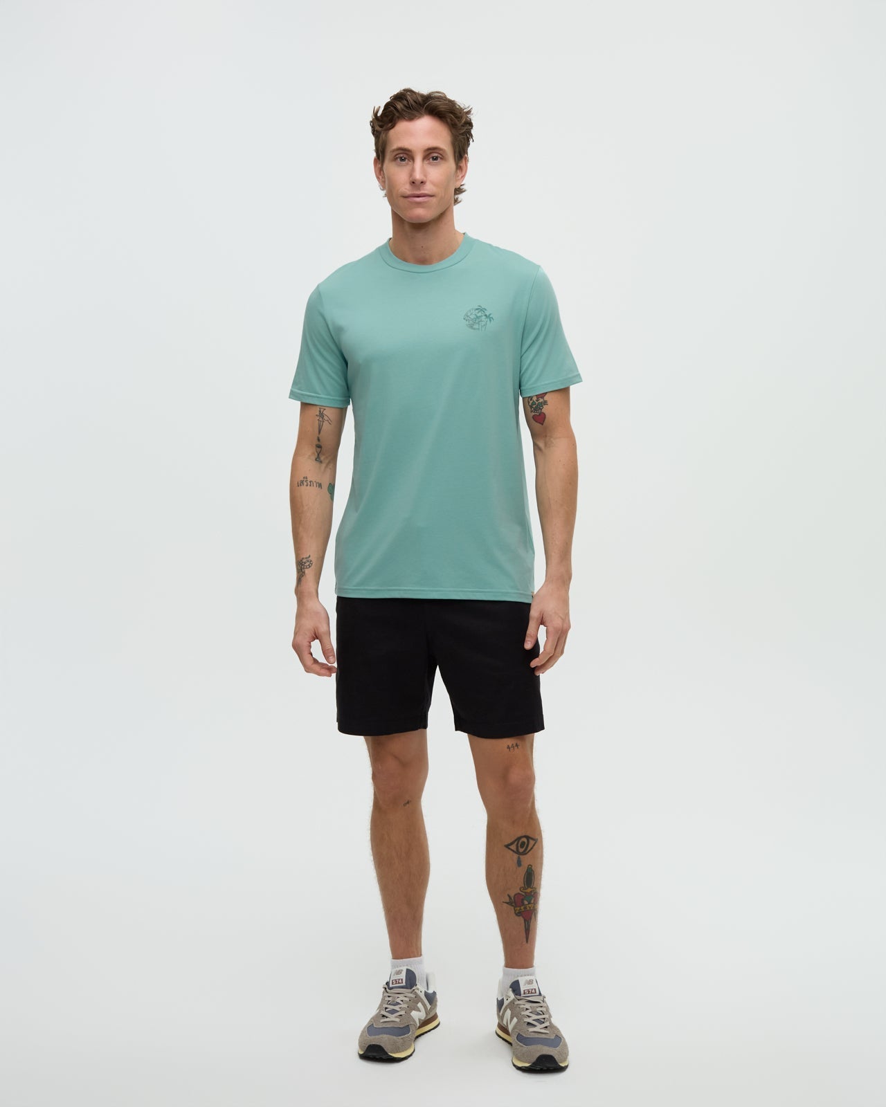 Haiti Palm Overlay T-Shirt