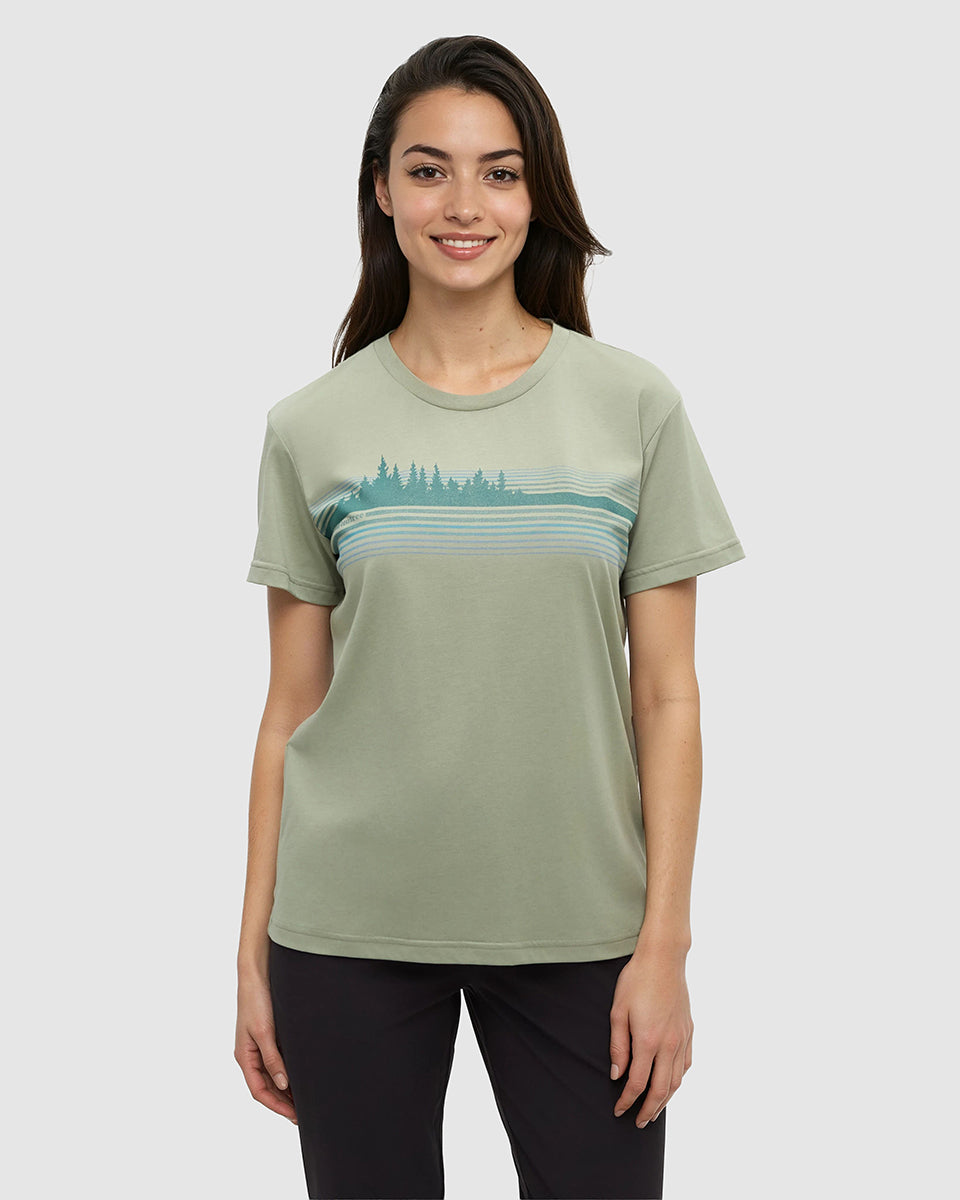 Wildfire Retro Treeline T-Shirt