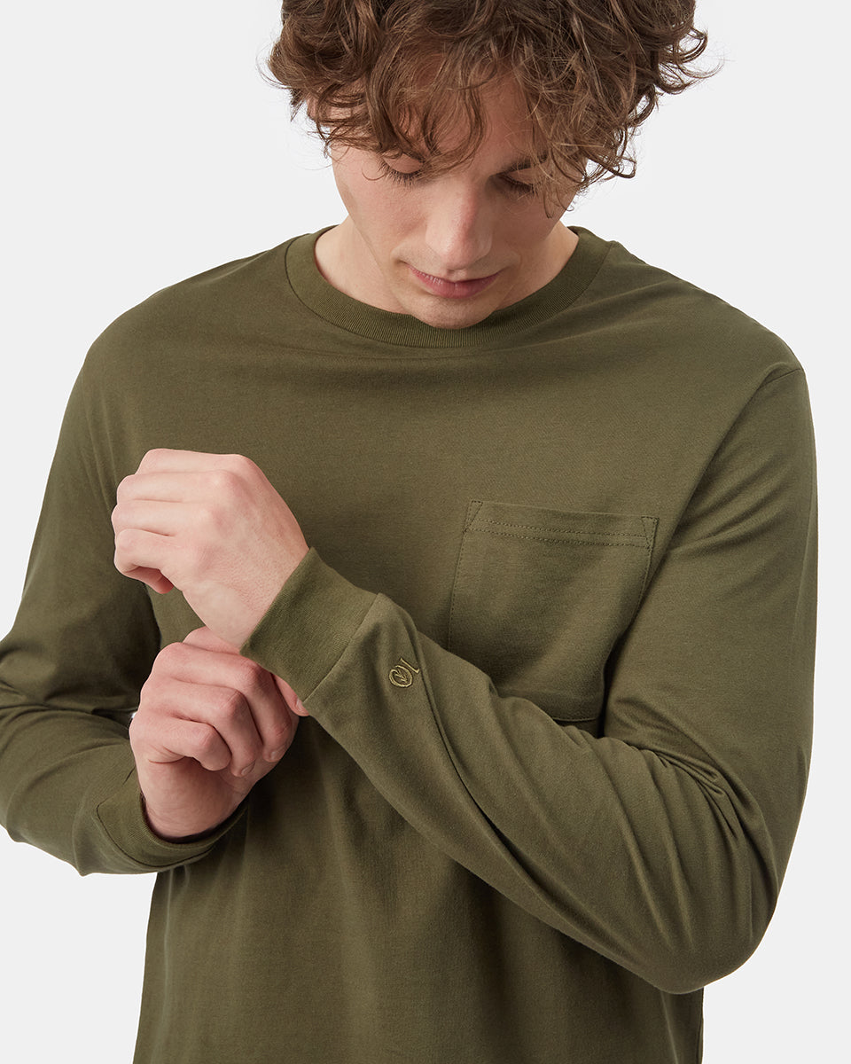 Organic Cotton Pocket Longsleeve