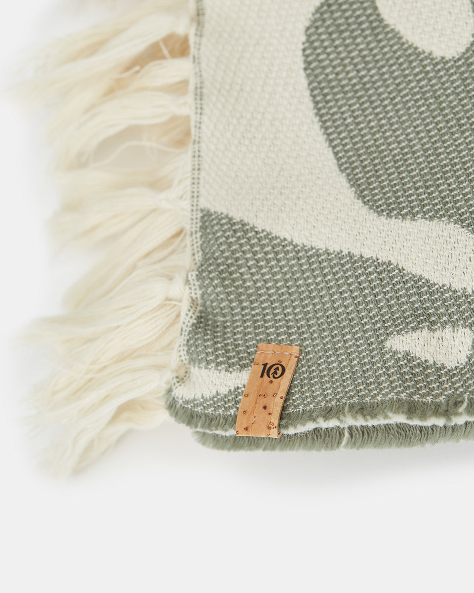 Organic Cotton Vintage Jungle Beach Blanket