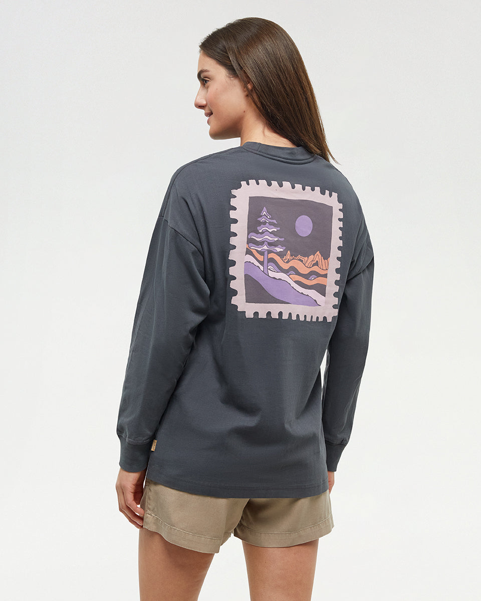 Emerald Edge Oversized Longsleeve