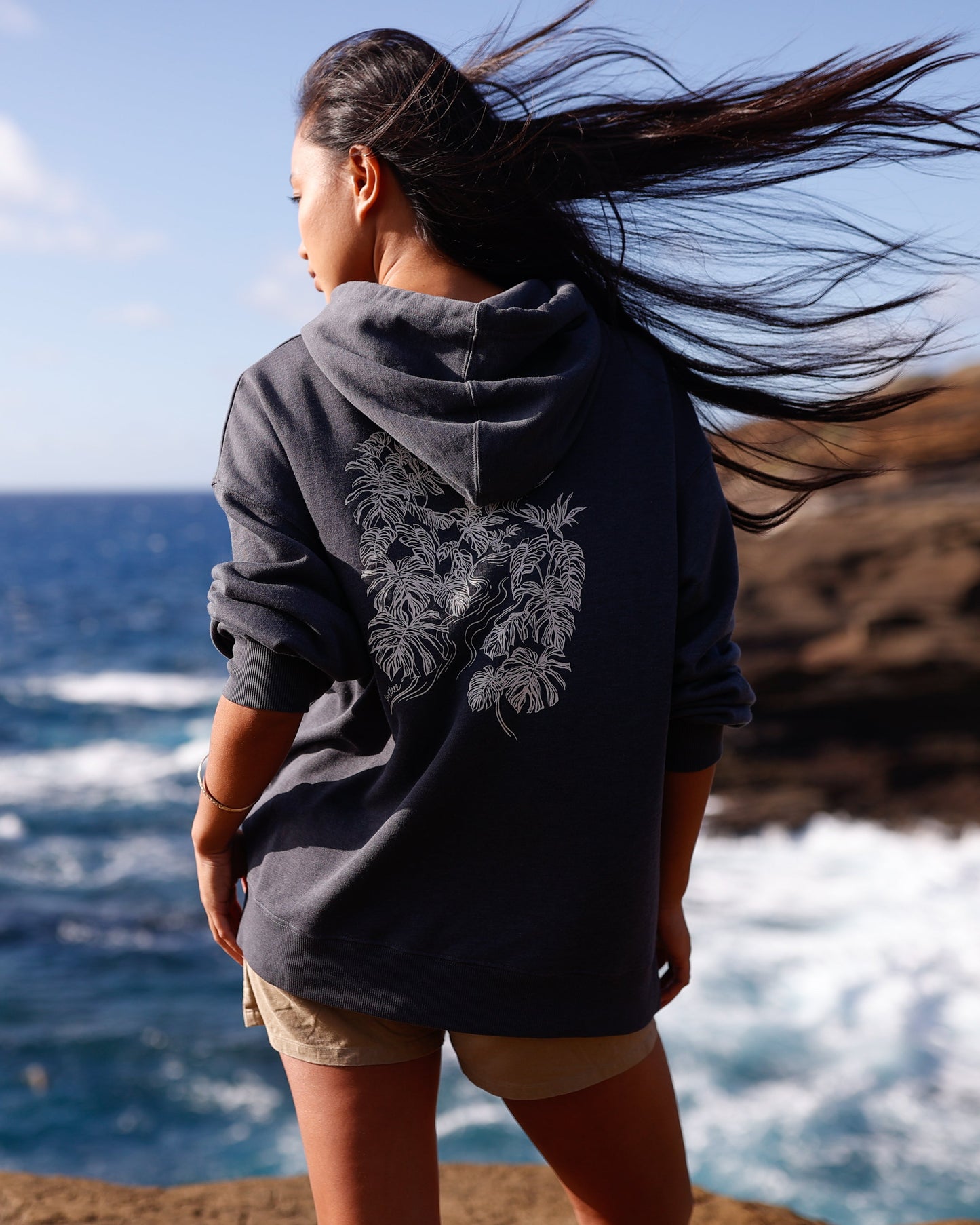 Amazon Foliage Oversized Hoodie