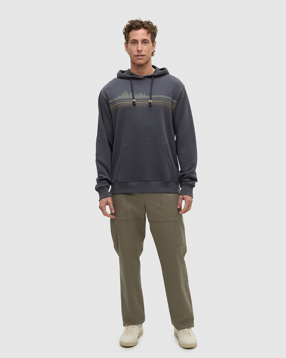 Wildfire Retro Treeline Relaxed Hoodie