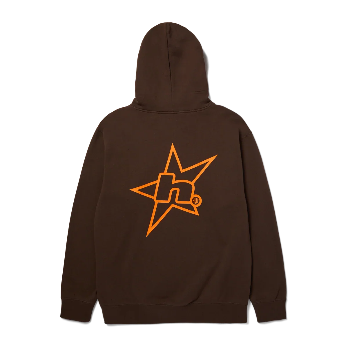 HUF 'H Star Logo' Hoodie - Bison