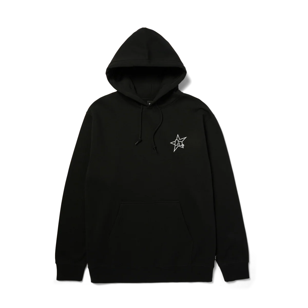 HUF 'H Star Logo' Hoodie - Black