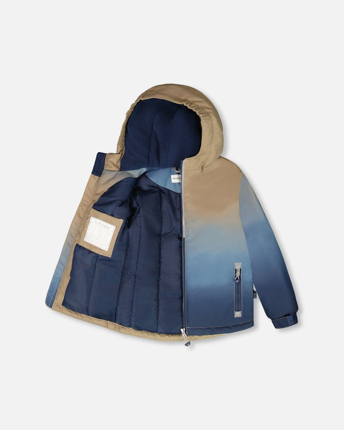Two-Piece Chill Outerwear Set With Light Insulation Navy Blue