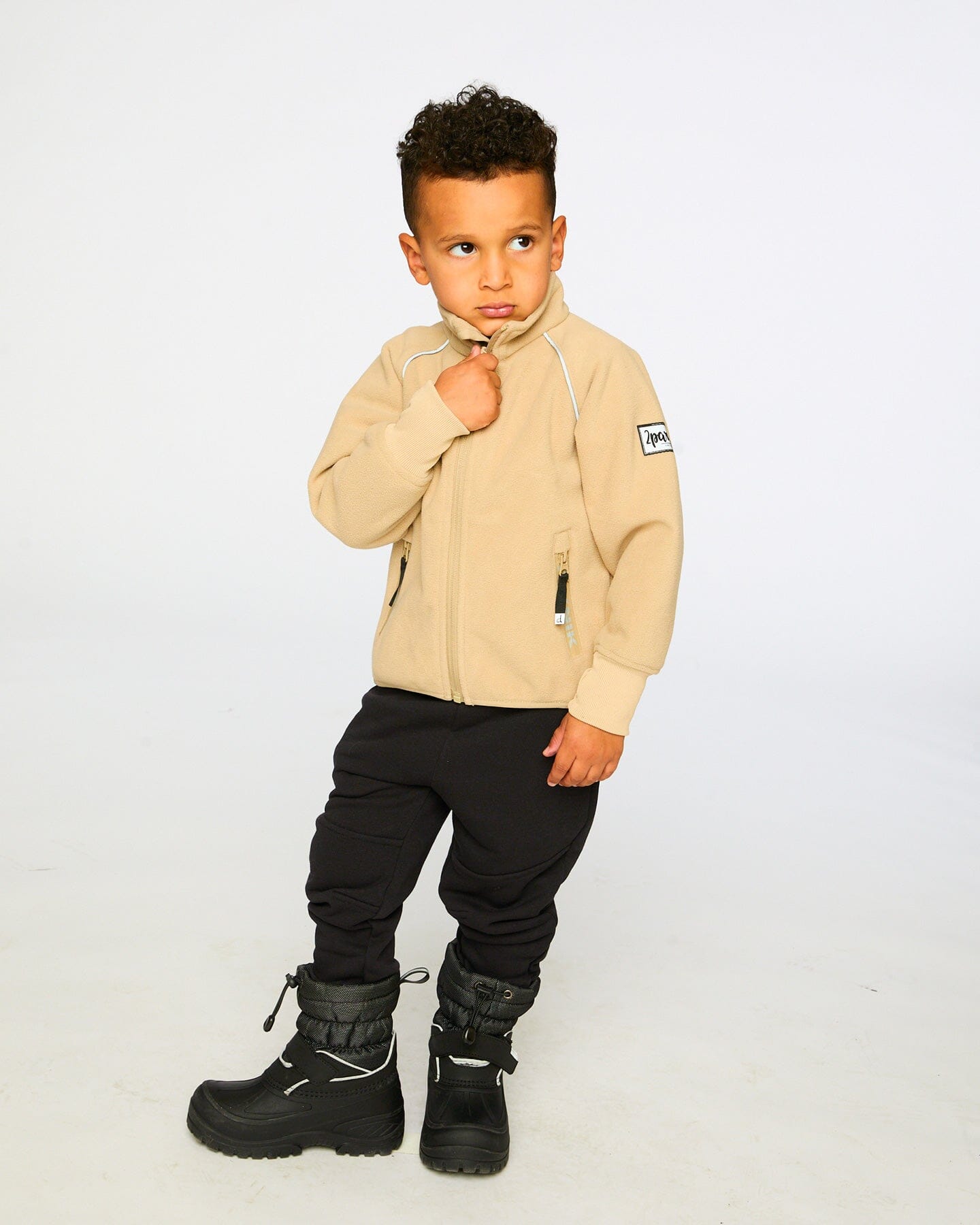 Mid-Season TEKNIK Windfleece Jacket Beige