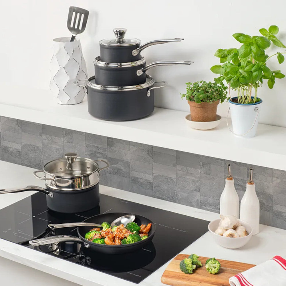 T-FAL Platinum Unlimited Hard Anodized 12pc Cookware Set - H126SC74