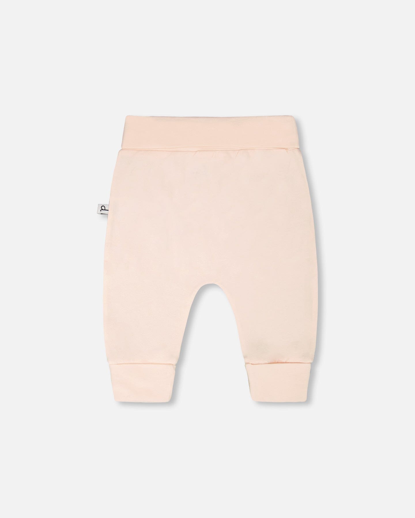 Organic Cotton Jersey Evolutive Pants Peach