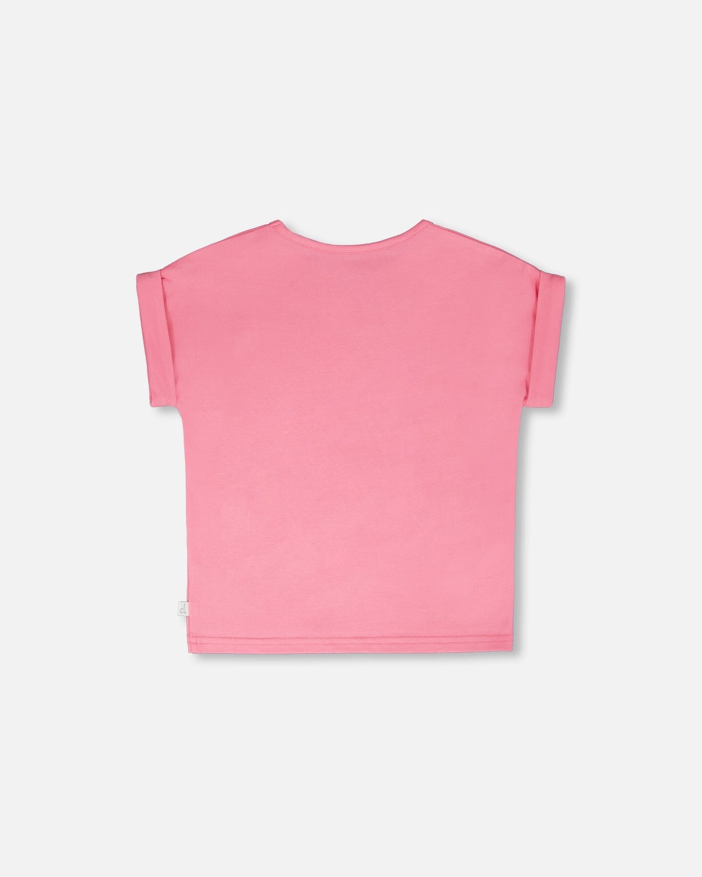 Organic Cotton Jersey T-Shirt Pink