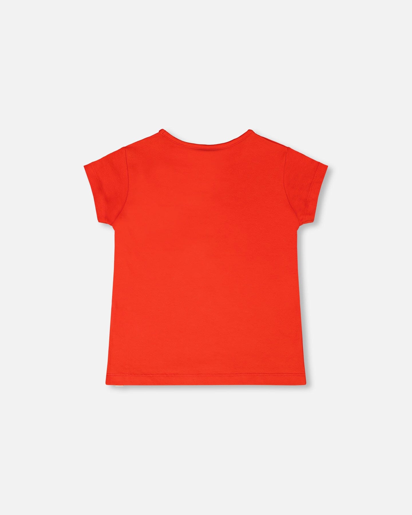Organic Cotton Jersey T-Shirt Red