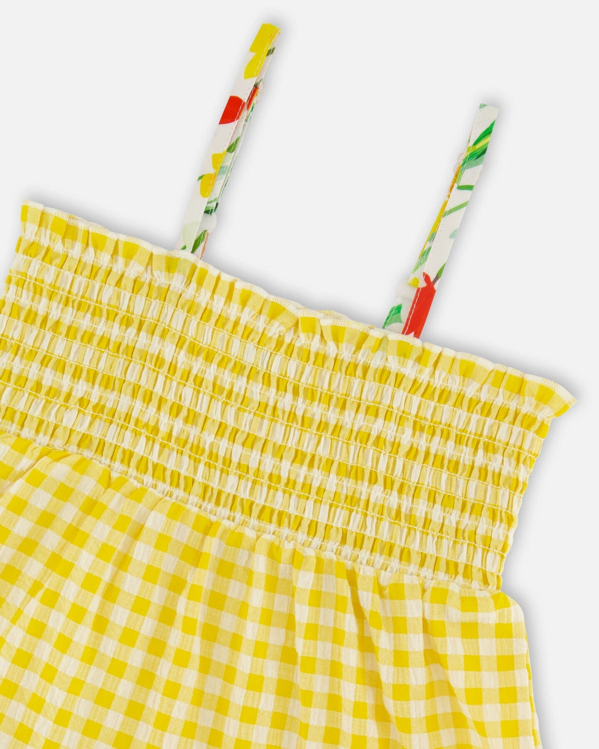 Sundress Yellow Gingham