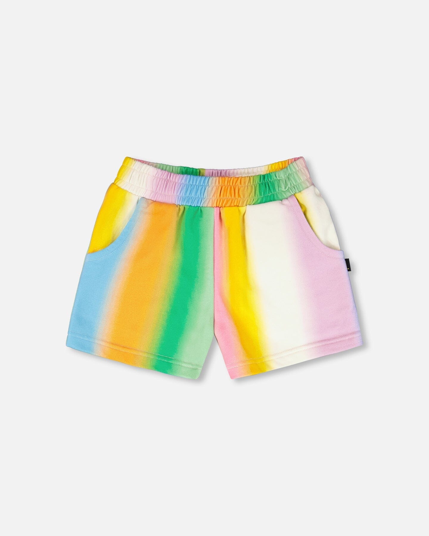 Printed French Terry Shorts Multicolored