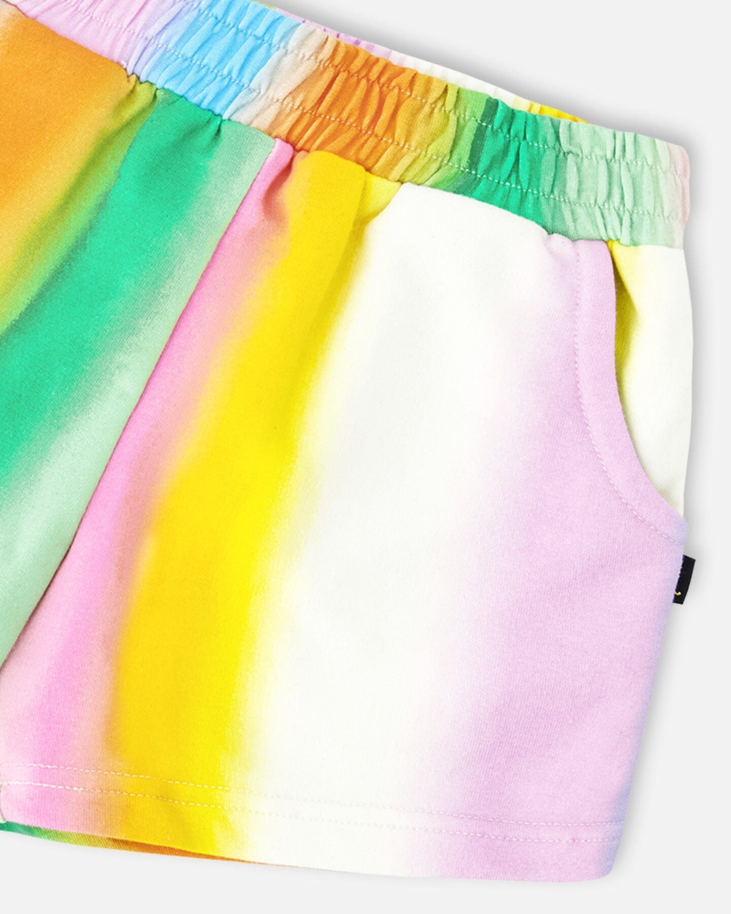 Printed French Terry Shorts Multicolored