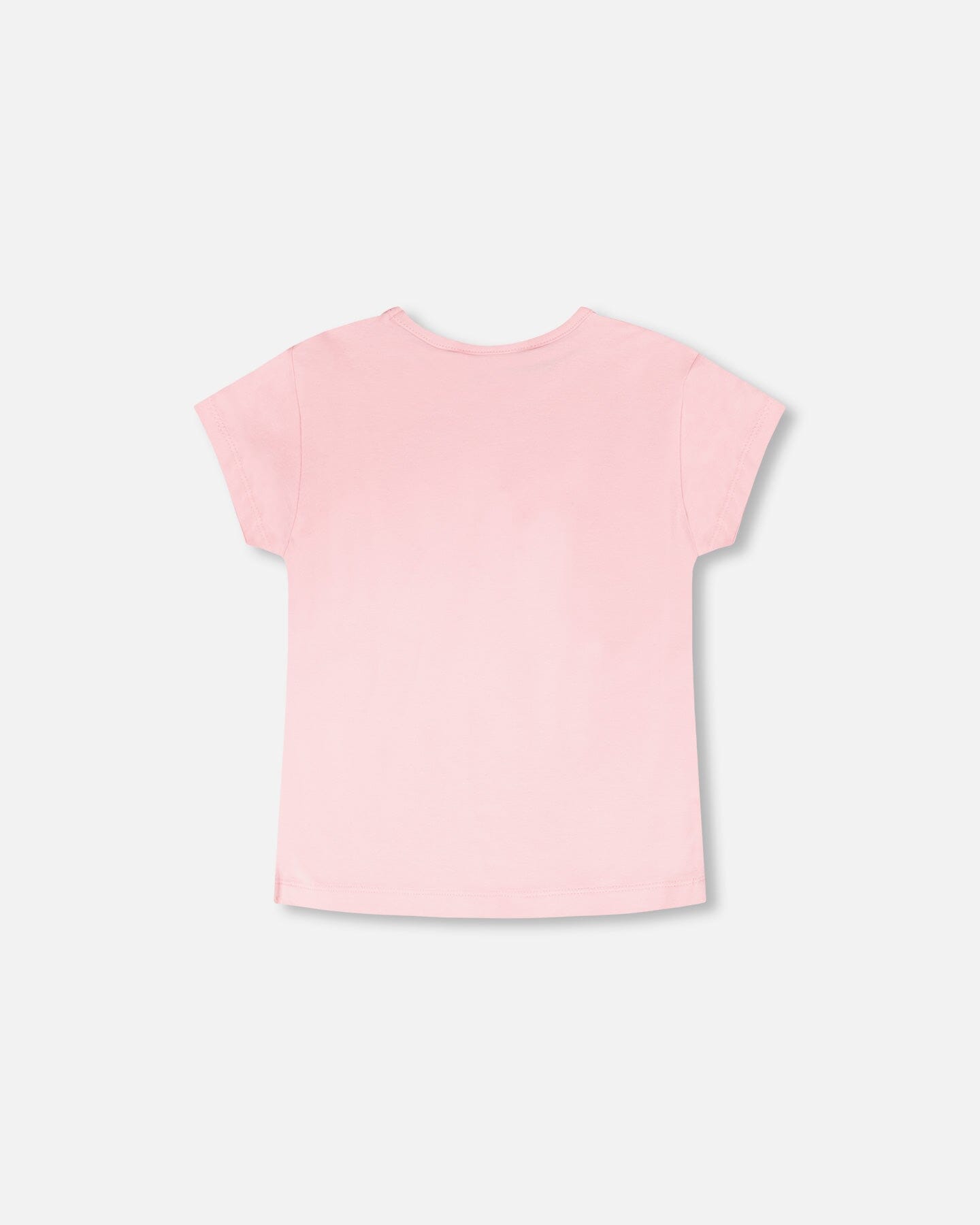 Organic Cotton Jersey Ice Cream T-Shirt Pink