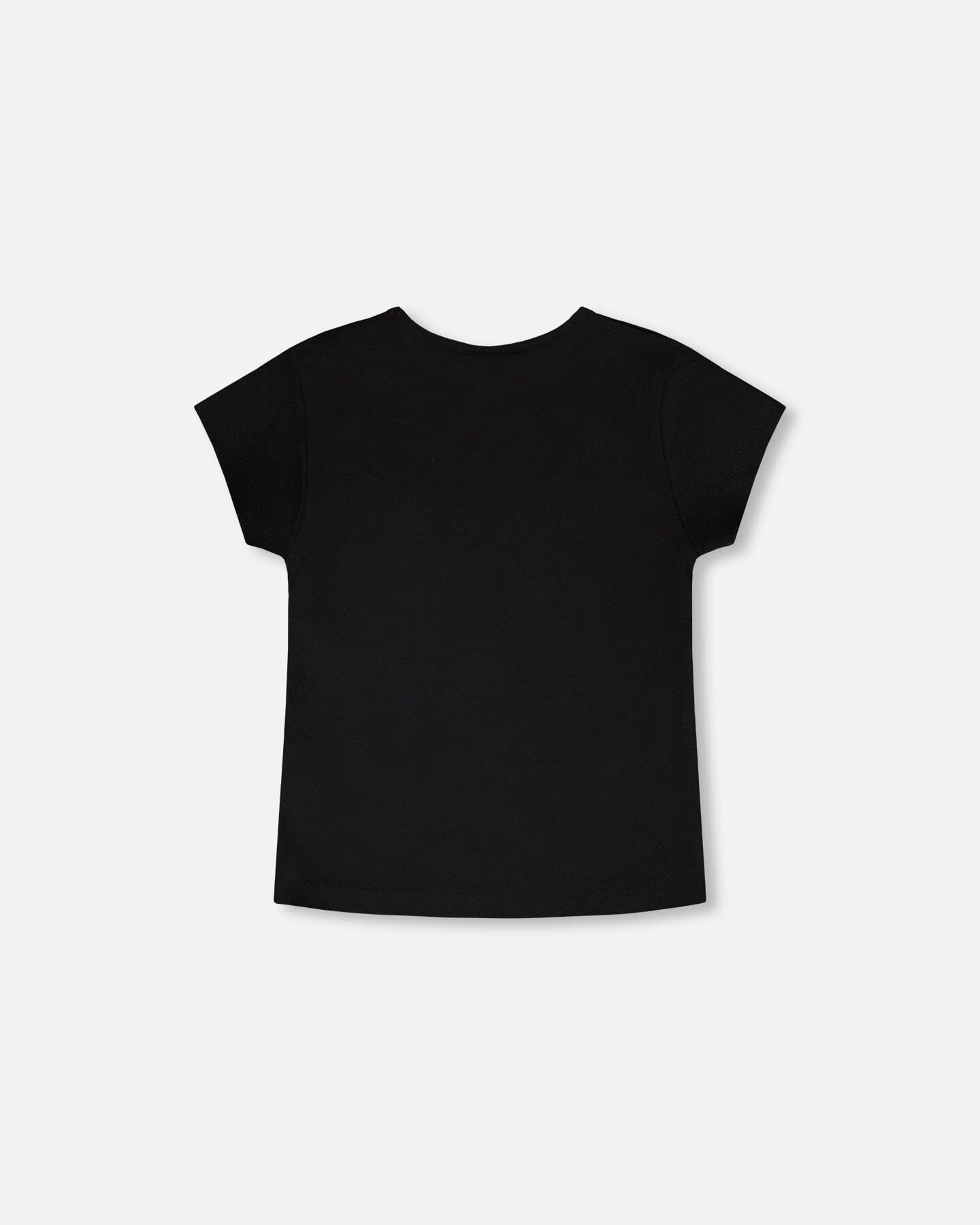 Organic Cotton Jersey T-Shirt Black