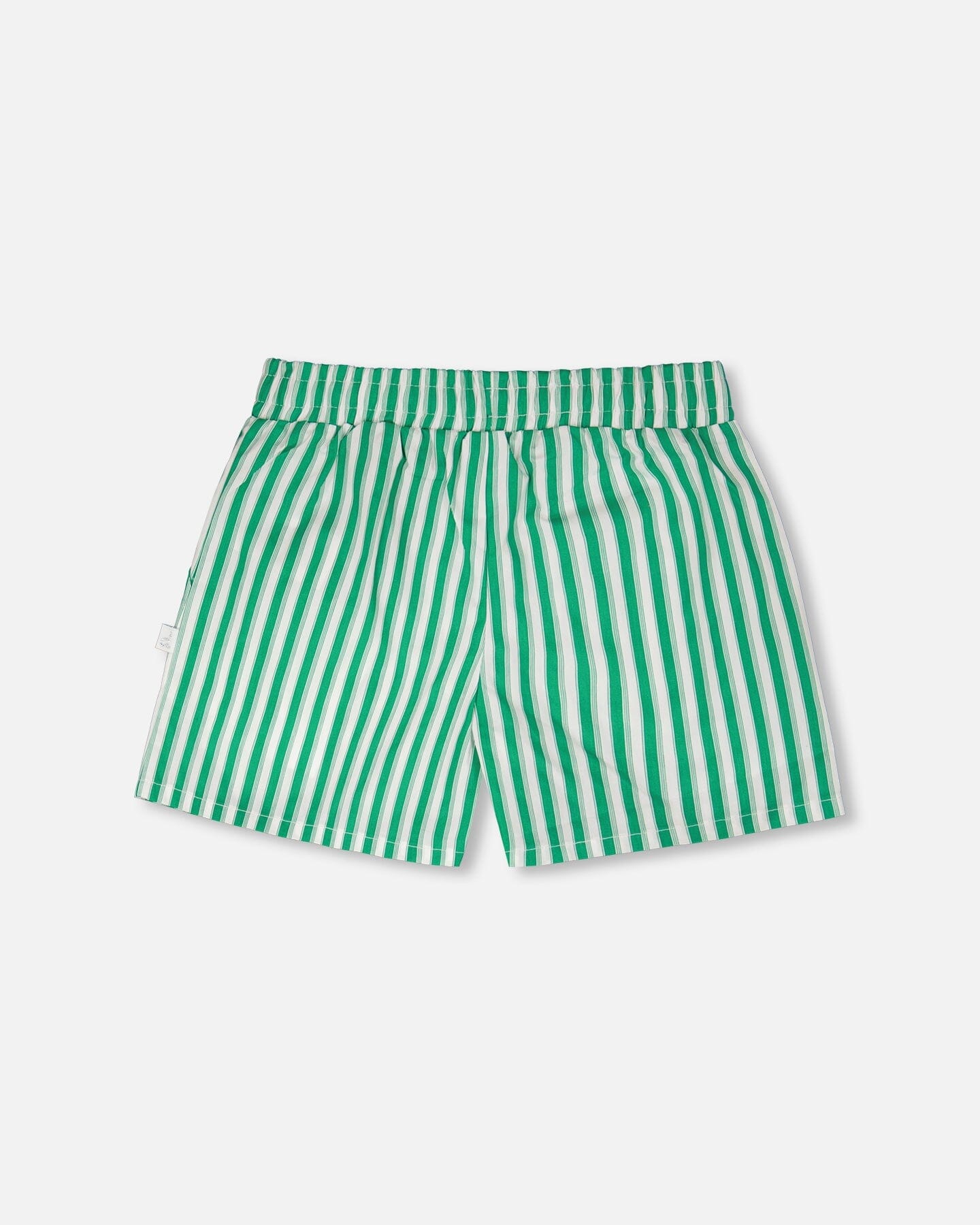 Striped Shorts Green