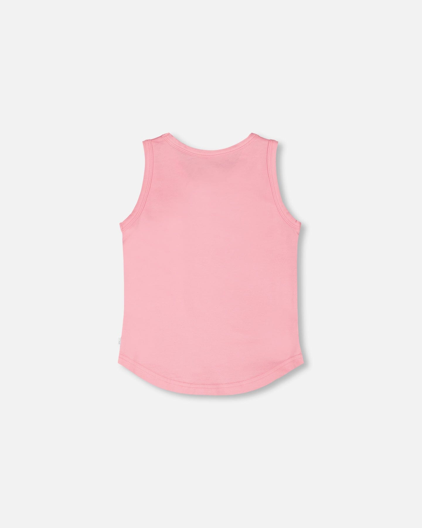 Organic Cotton Jersey Tank Top Pink