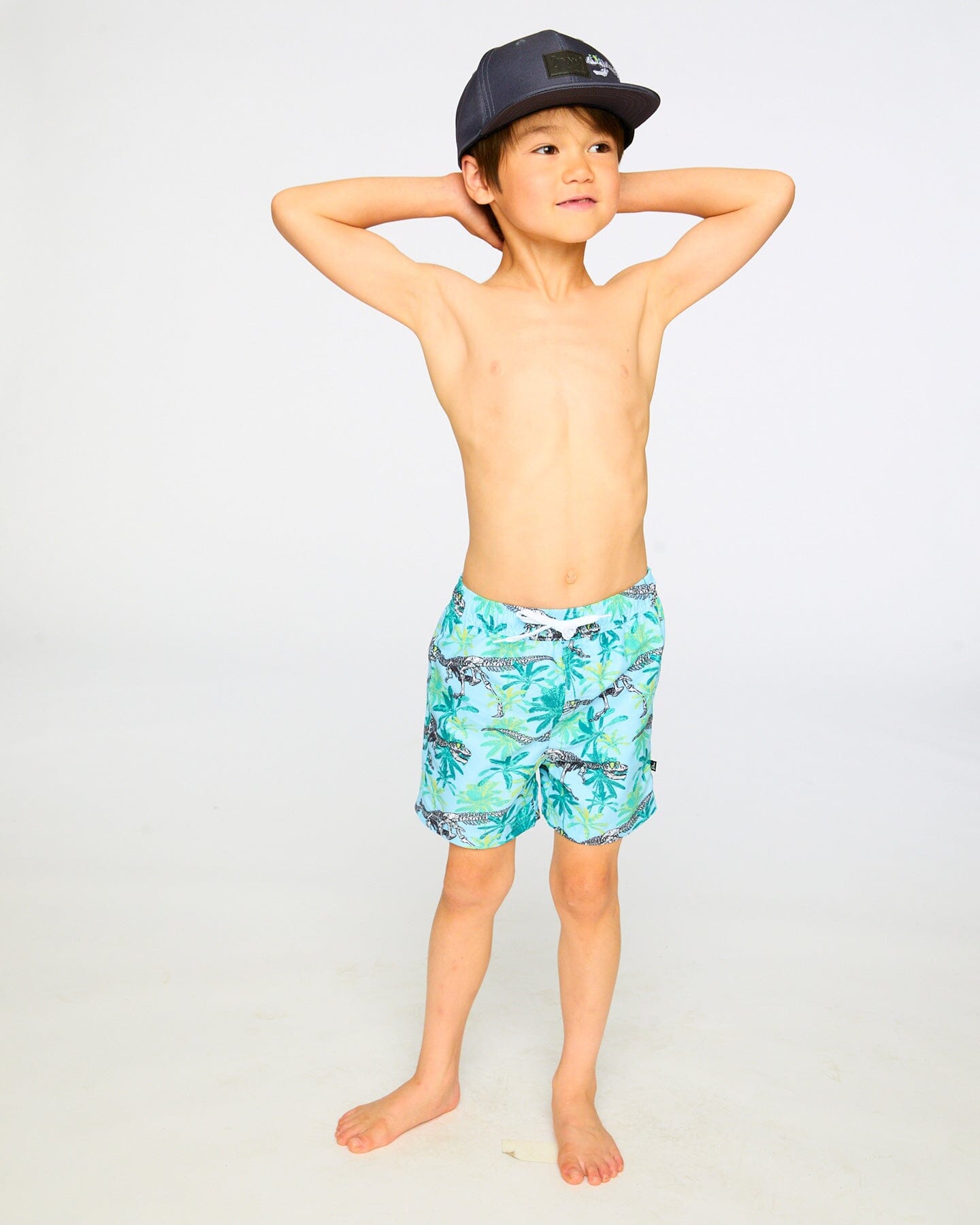 Boardshorts Blue Skeleton Print