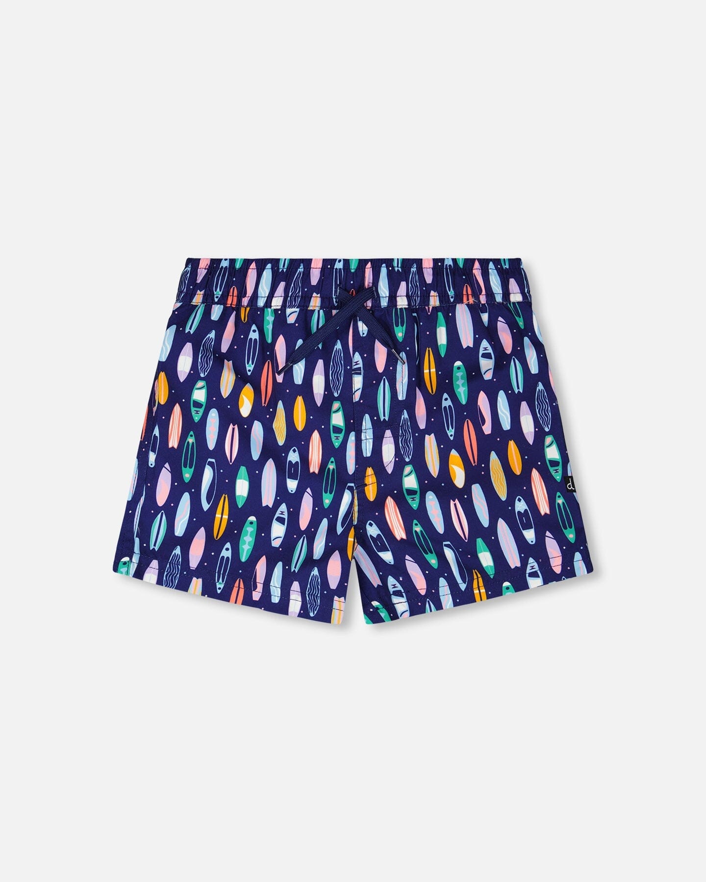 Boardshorts Blue Surfboard Print