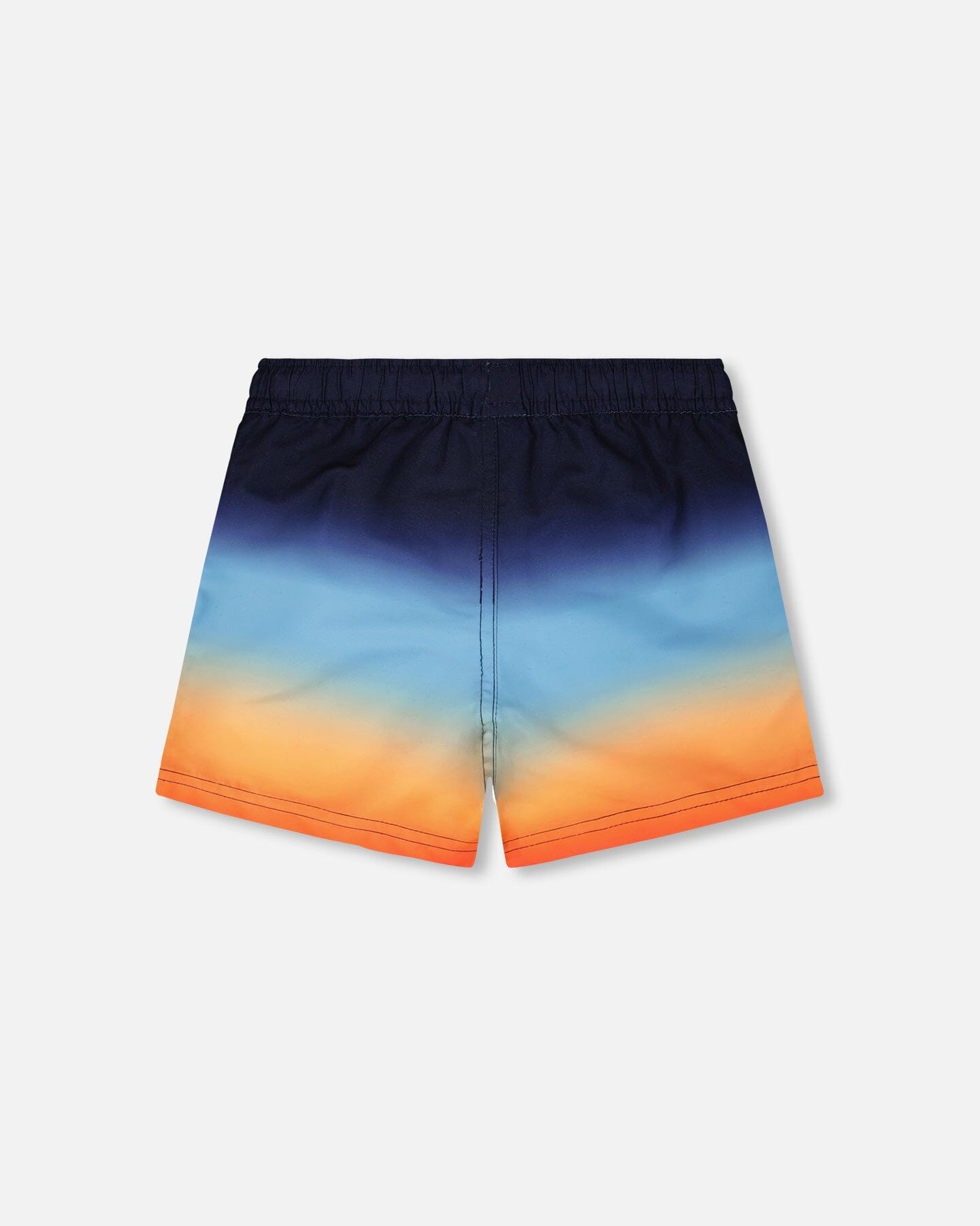 Swim Trunks Blue And Orange Gradient